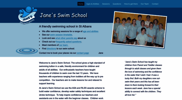 janesswimschool.com