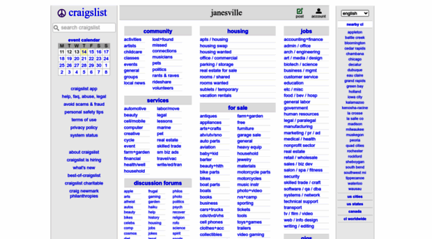 janesville.craigslist.org