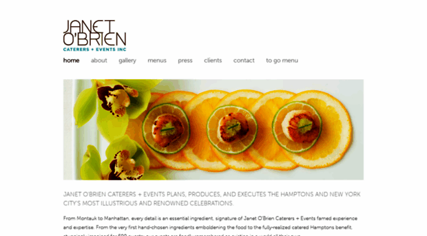 janetobriencaterers.com