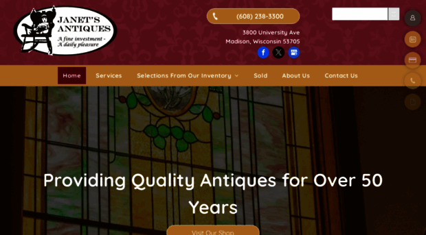 janetsantiques.com