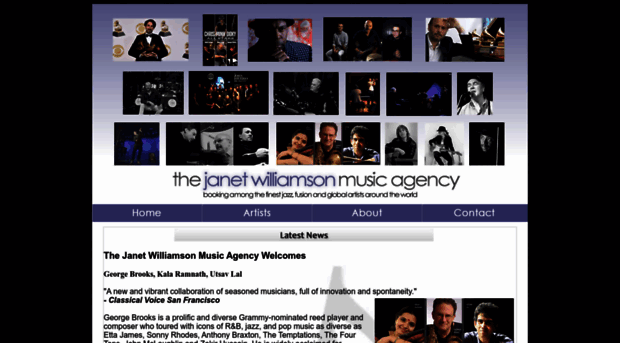 janetwilliamsonmusicagency.com