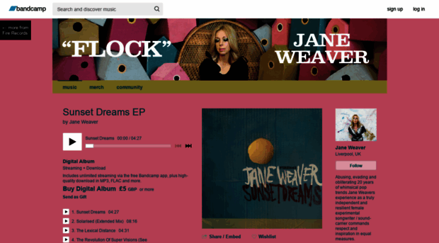 janeweaverfire.bandcamp.com