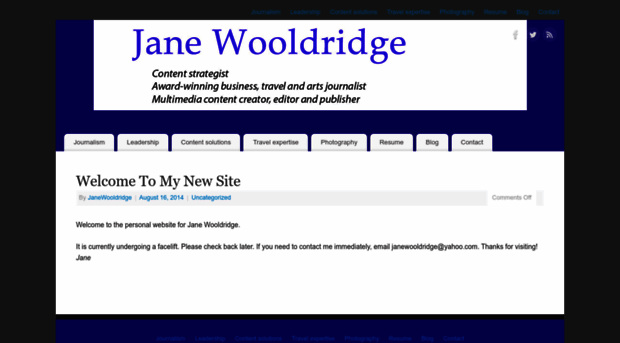 janewooldridge.com