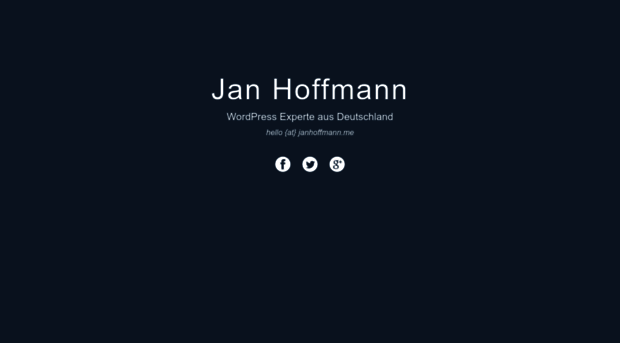 janhoffmann.me