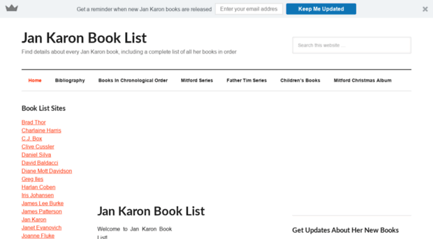 jankaronbooklist.com
