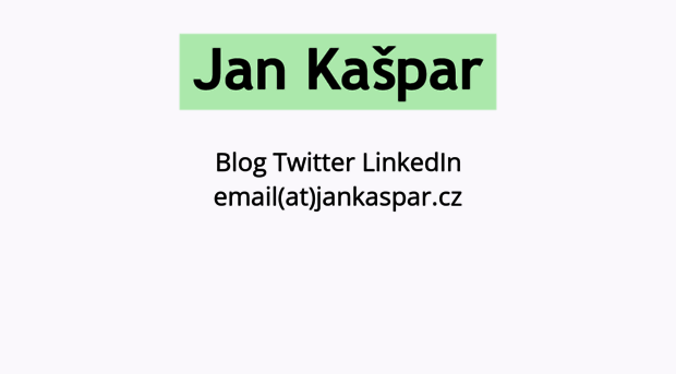 jankaspar.cz