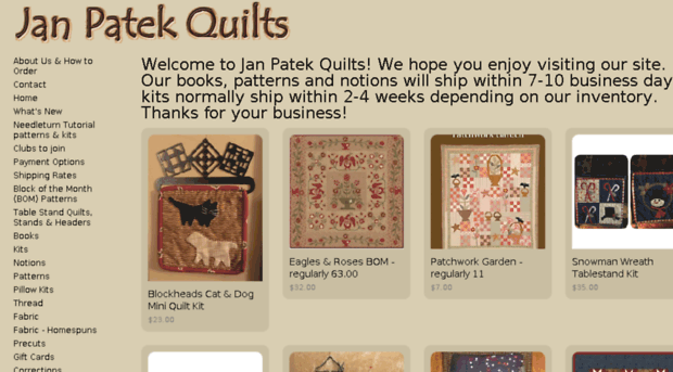 janpatekquilts.goodsie.com