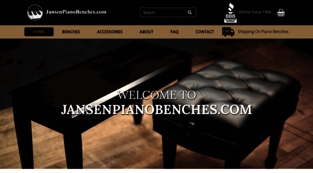 jansenpianobenches.com