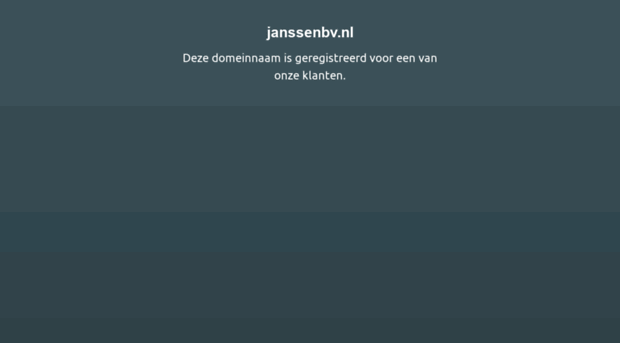 janssenbv.nl
