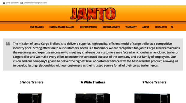 jantocargotrailers.com