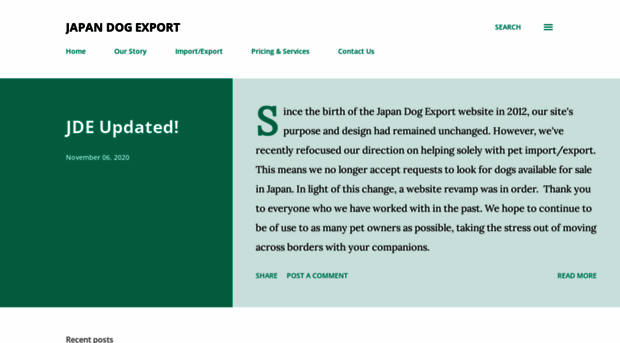 japandogexport.com