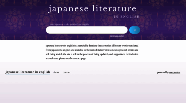 japaneseliteratureinenglish.com