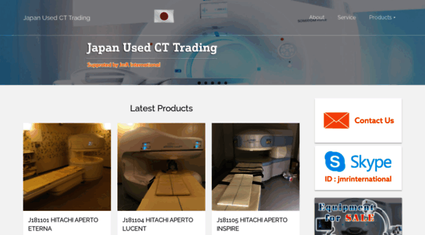 japanusedcttrading.com