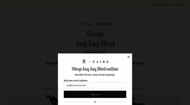 jaqjaqbird.faire.com