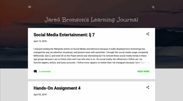 jaredbronsonlearningjournal.blogspot.com