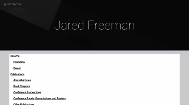 jaredfreeman.com