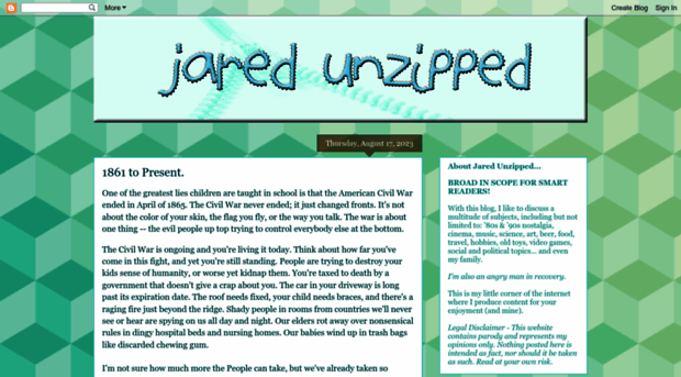 jaredunzipped.com