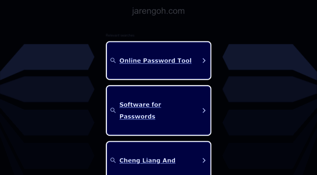 jarengoh.com