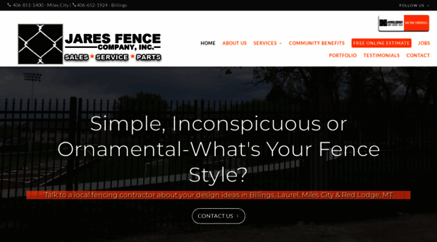jaresfencing.com