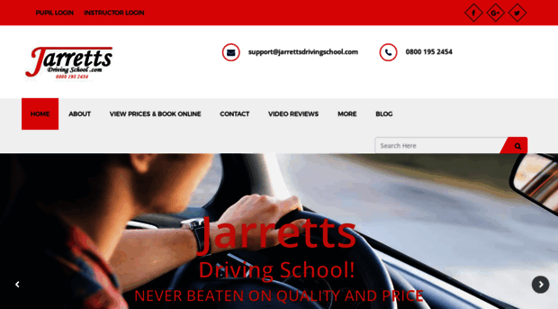 jarrettsdrivingschool.com