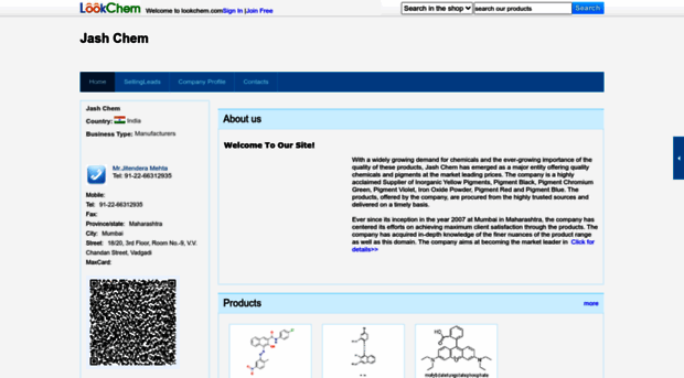 jashchem.lookchem.com