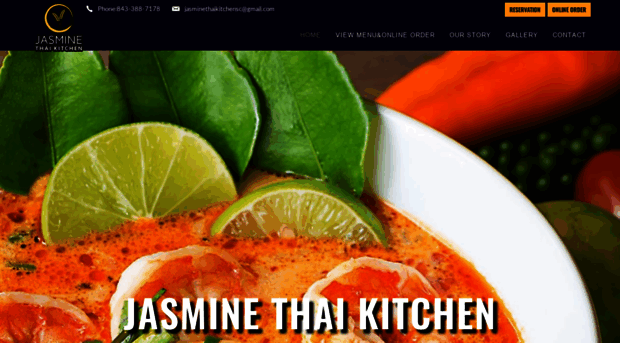 jasminethaikitchensc.com