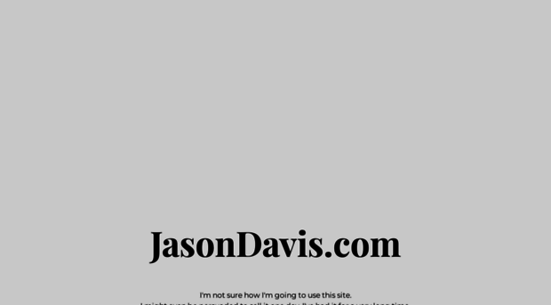 jasondavis.com