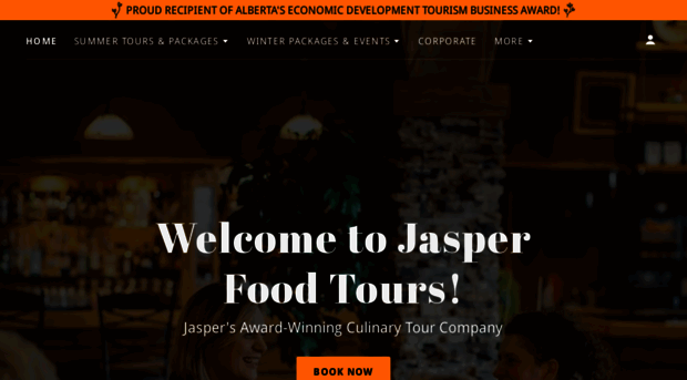 jasperfoodtours.com