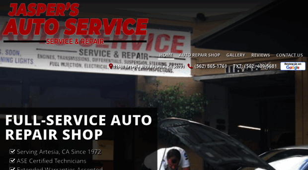 jaspersautoservice.com