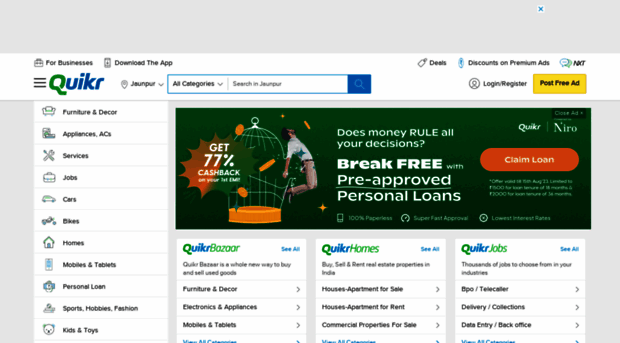 jaunpur.quikr.com