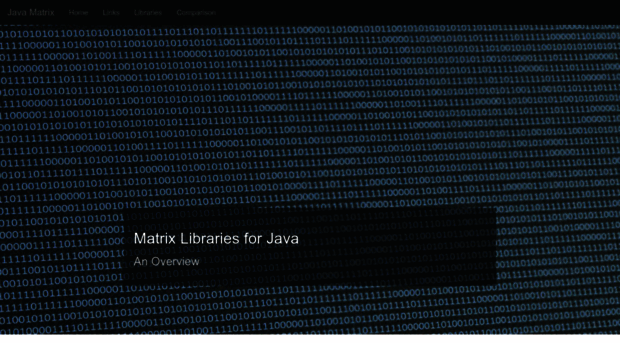 java-matrix.org