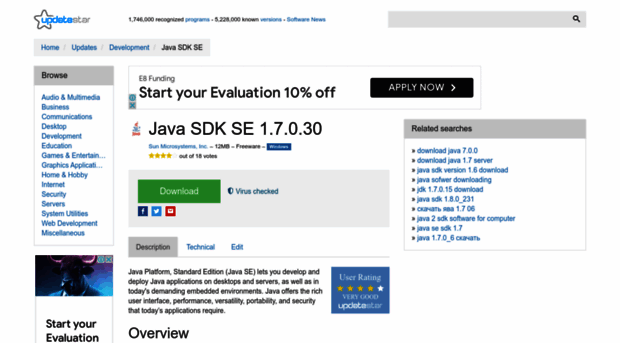 java-sdk-se.updatestar.com