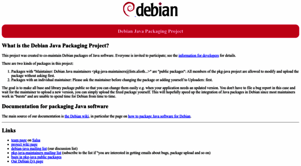 java.debian.net