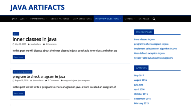 javaartifacts.com