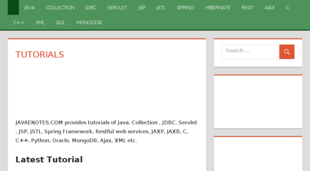 javaenotes.com