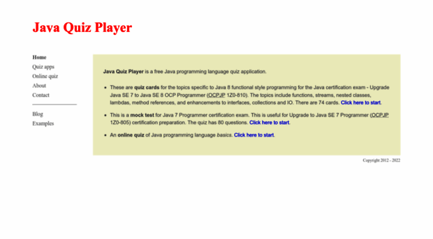 javaquizplayer.com