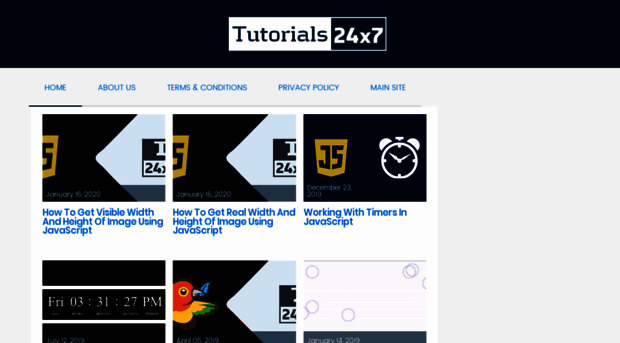 javascript.tutorials24x7.com