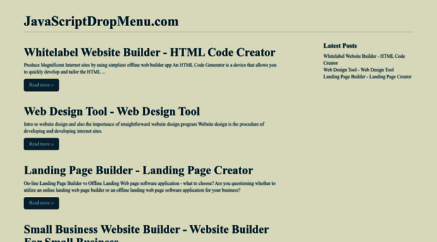 javascriptdropmenu.com