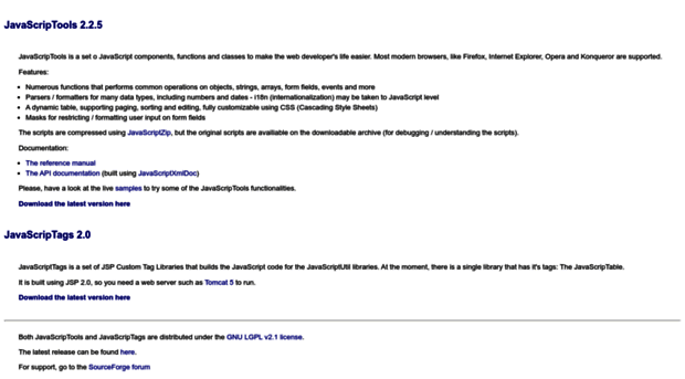 javascriptools.sourceforge.net