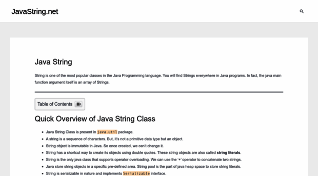 javastring.net