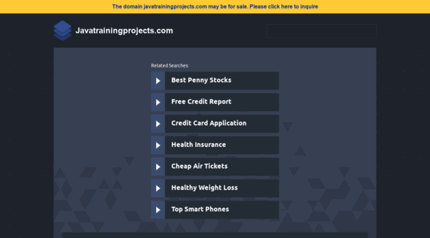 javatrainingprojects.com