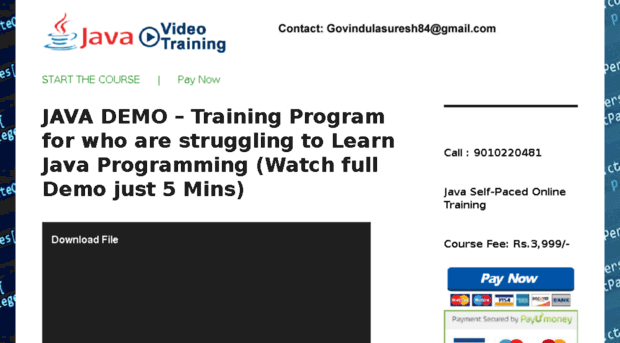 javavideotraining.com