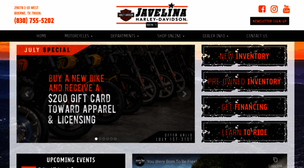 javelinaharley.com