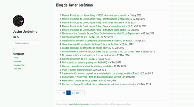 javierjeronimo.es
