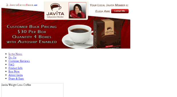 javitacoffeeorder.com