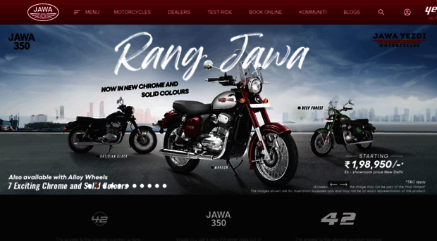 jawamotorcycles.com