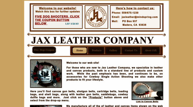 jaxleather.com