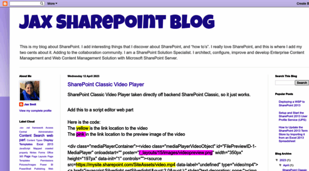 jaxsharepoint.blogspot.com