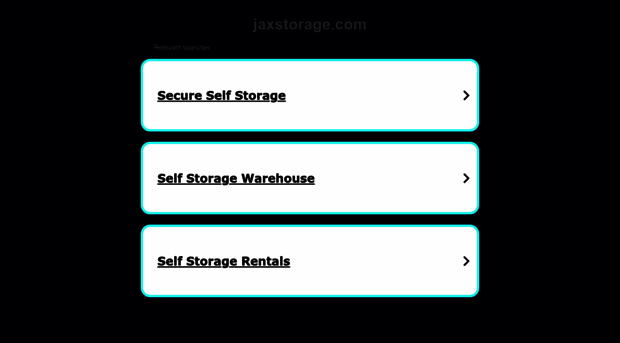 jaxstorage.com