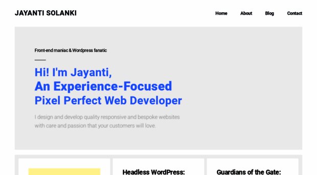 jayantisolanki.com